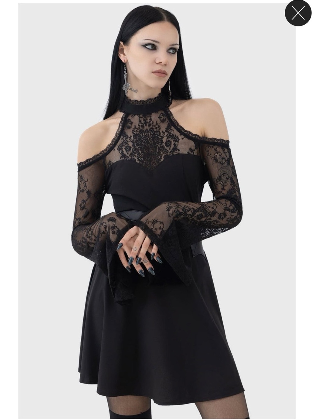 Killstar Lost Nostalgia Dress - Picture 3 of 8